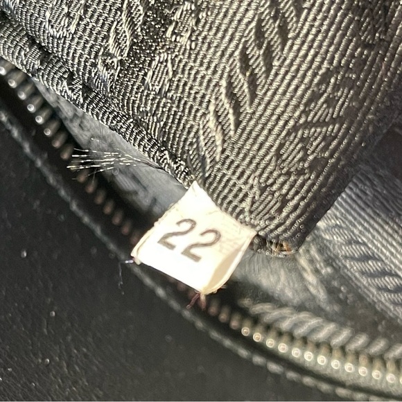 PRADA Nylon Leather Trimmed Tessuto Shouder Bag - Picture 10 of 16